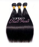 100% Human Hair Straight Bundles 3pcs 24” inch